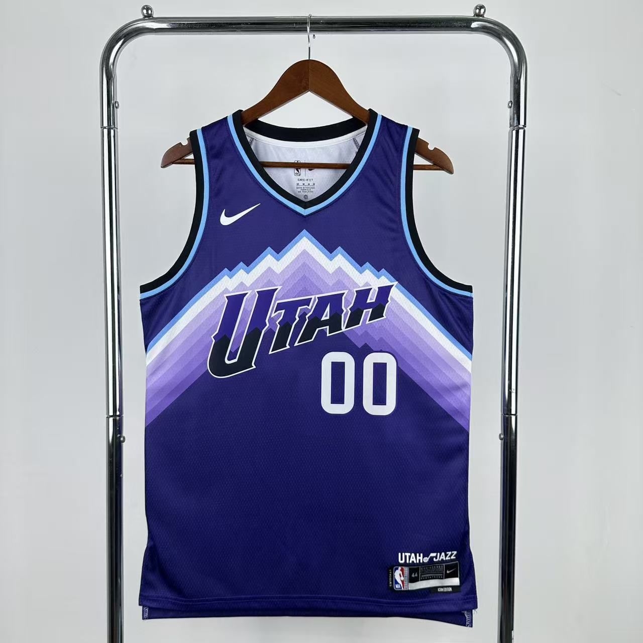 Men Utah Jazz #00 Markkanen Purple Nike Seasons 2026 NBA Jersey->utah jazz->NBA Jersey